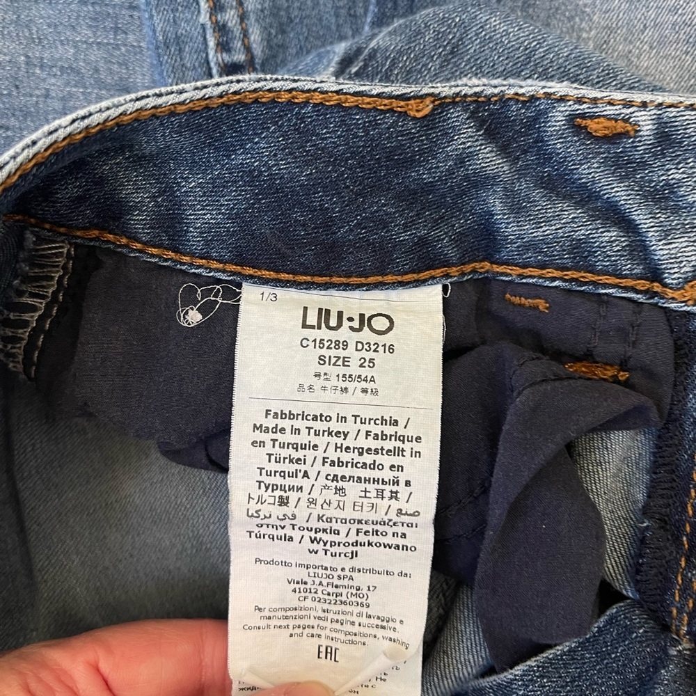 Liu Jo Classic Blue Women's Jeans size 25 - Picture 11 of 12